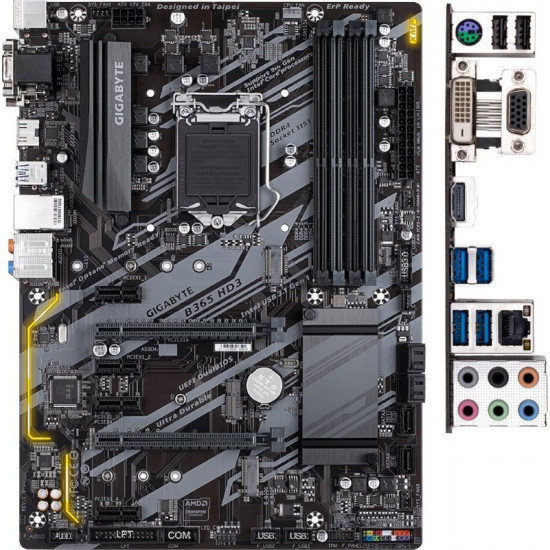 Материнська плата GIGABYTE B365 HD3 Материнська плата GIGABYTE B365 HD3