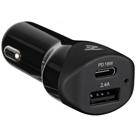 Automobile memory 2E Dual USB Car Charger USB 2.4A 30W Black Automobile memory 2E Dual USB Car Charger USB 2.4A 30W Black