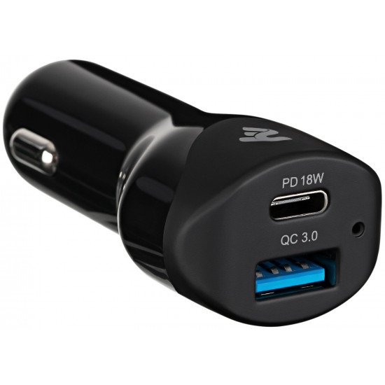 Automobile memory 2E Dual USB Car Charger Quick Charge 3.0 36W Black Automobile memory 2E Dual USB Car Charger Quick Charge 3.0 36W Black