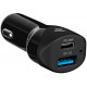 Automobile memory 2E Dual USB Car Charger Quick Charge 3.0 36W Black Automobile memory 2E Dual USB Car Charger Quick Charge 3.0 36W Black