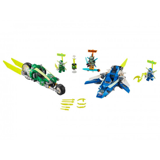 Конструктор LEGO Ninjago Скоростные машины Джея и Ллойда (71709) Конструктор LEGO Ninjago Скоростные машины Джея и Ллойда (71709)