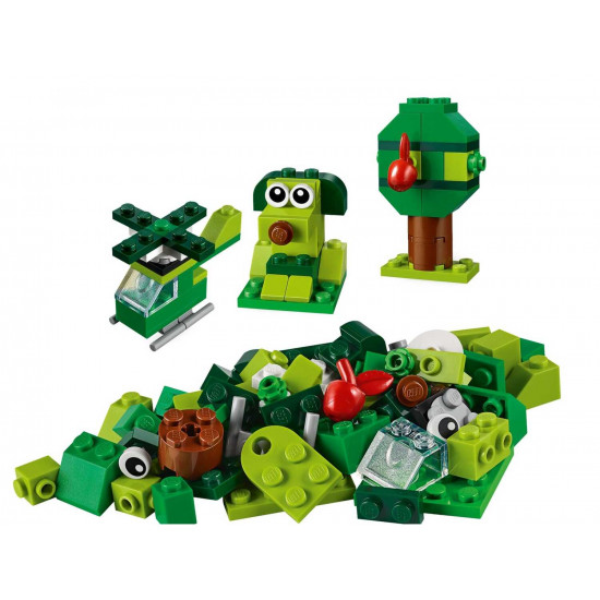 Конструктор LEGO Classic Набір для конструювання зелений (11007) Конструктор LEGO Classic Набір для конструювання зелений (11007)