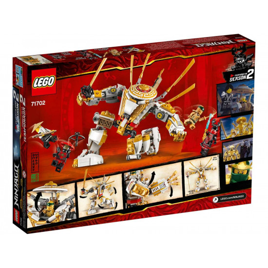 Конструктор LEGO Ninjago Золотой робот (71702) Конструктор LEGO Ninjago Золотой робот (71702)