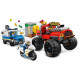 Конструктор LEGO City Пограбування поліцейського монстр-траку (60245 L) Конструктор LEGO City Пограбування поліцейського монстр-траку (60245 L)