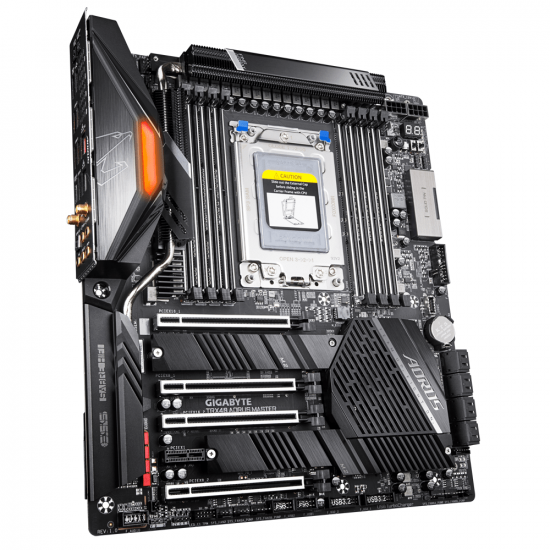 Материнська плата Gigabyte TRX40 AORUS MASTER Материнська плата Gigabyte TRX40 AORUS MASTER