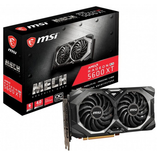 Video card MSI Radeon RX 5600 XT 6GB DDR6 MECH OC (RX_5600_XT_MECH_OC) Video card MSI Radeon RX 5600 XT 6GB DDR6 MECH OC (RX_5600_XT_MECH_OC)