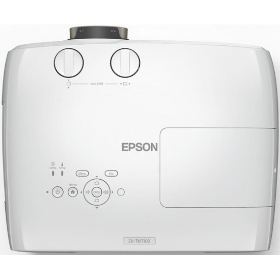Projector for the home theater Epson EH-TW7100 (3LCD, Full HD, 3000 ANSI lm) (V11H959040) Projector for the home theater Epson EH-TW7100 (3LCD, Full HD, 3000 ANSI lm) (V11H959040)