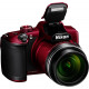 NIKON Coolpix B600 Red camera (VQA091EA) NIKON Coolpix B600 Red camera (VQA091EA)