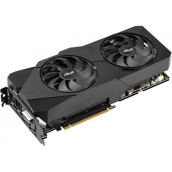 Відеокарта ASUS GeForce RTX206 DUAL-RTX2060S-A8G-EVO-V2) </span> </h2> <h2> Ігрова відеокарта ASUS Dual GeForce® RTX 2060 SUPER™ EVO V2 Advanced Edition: 8 ГБ відеопам'яті GDDR6, два потужні вентилятори Axial-tech, технологія трас променів </h2> <ul> <li> Відеокарта ASUS GeForce RTX206 DUAL-RTX2060S-A8G-EVO-V2) </span> </h2> <h2> Ігрова відеокарта ASUS Dual GeForce® RTX 2060 SUPER™ EVO V2 Advanced Edition: 8 ГБ відеопам'яті GDDR6, два потужні вентилятори Axial-tech, технологія трас променів </h2> <ul> <li>