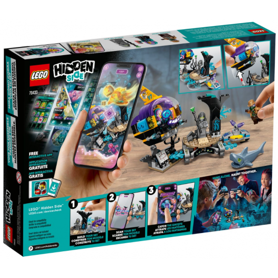 Конструктор LEGO Hidden Side Подводная лодка Джей-Би (70433) Конструктор LEGO Hidden Side Подводная лодка Джей-Би (70433)