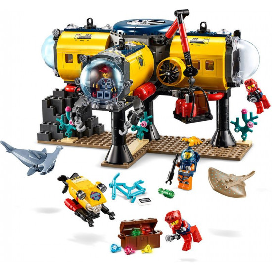 Конструктор LEGO City Океан: Науково-дослідна станція (60265 L) Конструктор LEGO City Океан: Науково-дослідна станція (60265 L)