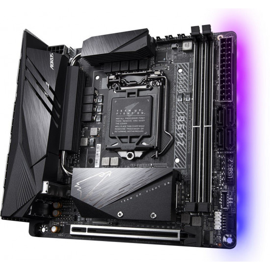 Материнська плата GIGABYTE Z490I AORUS ULTRA (Z490I_AORUS_ULTRA) Материнська плата GIGABYTE Z490I AORUS ULTRA (Z490I_AORUS_ULTRA)