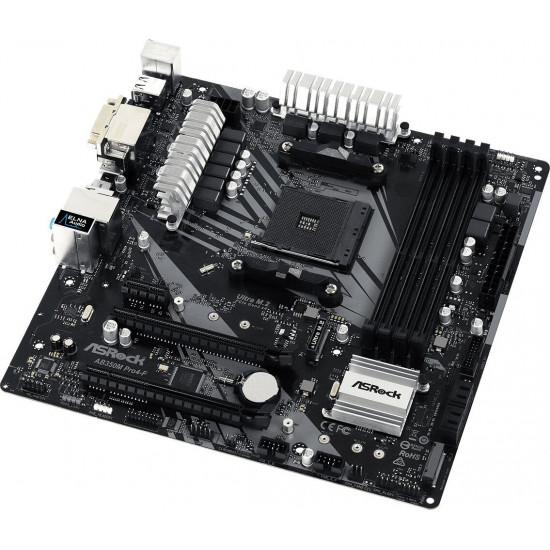 Материнская плата ASRock AB350M PRO4-F Материнская плата ASRock AB350M PRO4-F