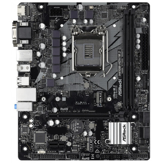Материнська плата ASRock H410M-HDV/M.2 Материнська плата ASRock H410M-HDV/M.2