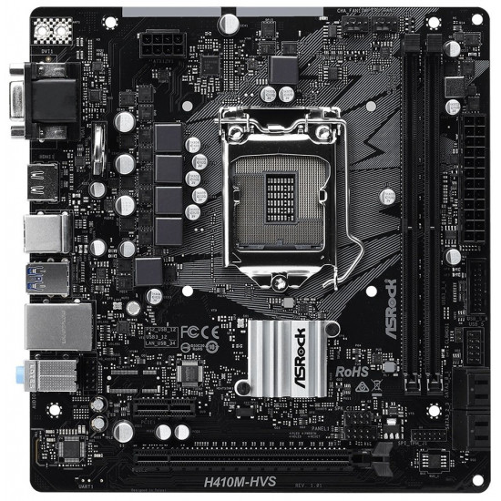 ASRock H410M-HVS motherboard ASRock H410M-HVS motherboard