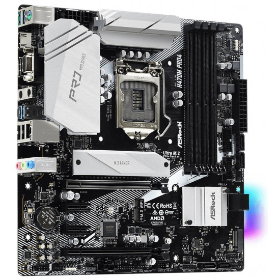 Материнська плата ASRock H470M Pro4 Материнська плата ASRock H470M Pro4