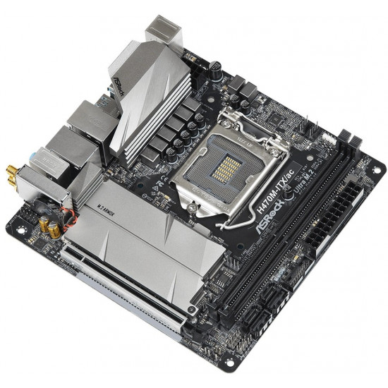 Материнська плата ASRock H470M-ITX/AC Материнська плата ASRock H470M-ITX/AC