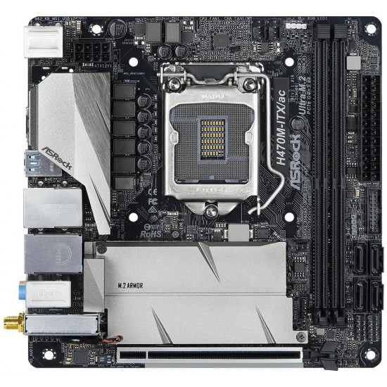 Материнська плата ASRock H470M-ITX/AC Материнська плата ASRock H470M-ITX/AC