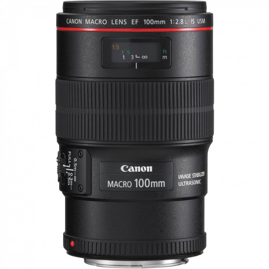 Объектив Canon EF 100 mm f/2.8L IS USM Macro (3554B005) Объектив Canon EF 100 mm f/2.8L IS USM Macro (3554B005)