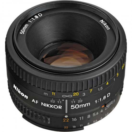 Об'єктив NIKON AF 50 мм f/1.8D (JAA013DA) Об'єктив NIKON AF 50 мм f/1.8D (JAA013DA)