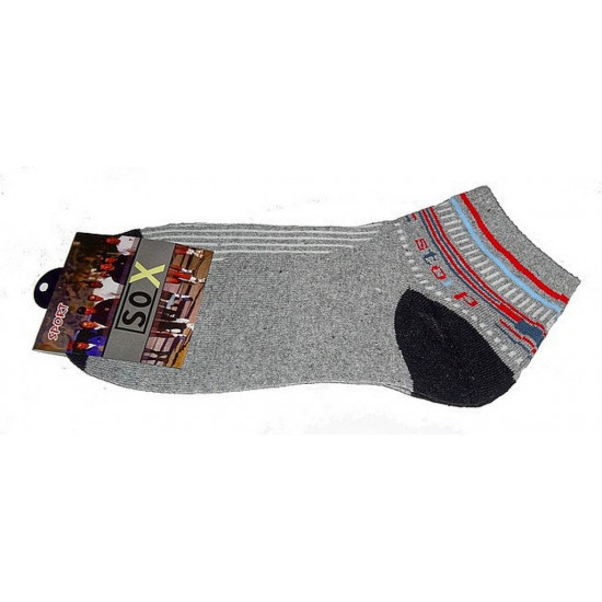 Men's socks. Packaging 12 pairs. Size from 41 to 45. Composition: 80% cotton, 20% Lycra Men's socks. Packaging 12 pairs. Size from 41 to 45. Composition: 80% cotton, 20% Lycra