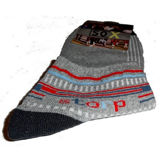 Men's socks. Packaging 12 pairs. Size from 41 to 45. Composition: 80% cotton, 20% Lycra Men's socks. Packaging 12 pairs. Size from 41 to 45. Composition: 80% cotton, 20% Lycra
