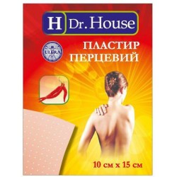 H Dr. House of 10х15 cm adhesive plaster pepper