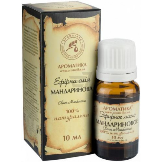 Tangerine essential oil of 10 ml Tangerine essential oil of 10 ml