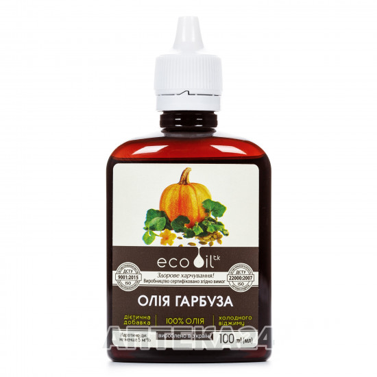 Pumpkin oil, 100 ml - Ecooil Pumpkin oil, 100 ml - Ecooil