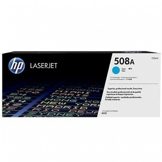 Картридж лазерний HP 508A CLJ M552dn/M553dn/n/x Cyan (CF361A) Картридж лазерний HP 508A CLJ M552dn/M553dn/n/x Cyan (CF361A)