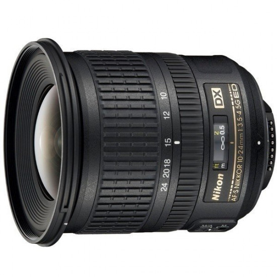 Объектив NIKON AF-S DX 10-24 mm f/3.5-4.5G ED (JAA804DA) Объектив NIKON AF-S DX 10-24 mm f/3.5-4.5G ED (JAA804DA)