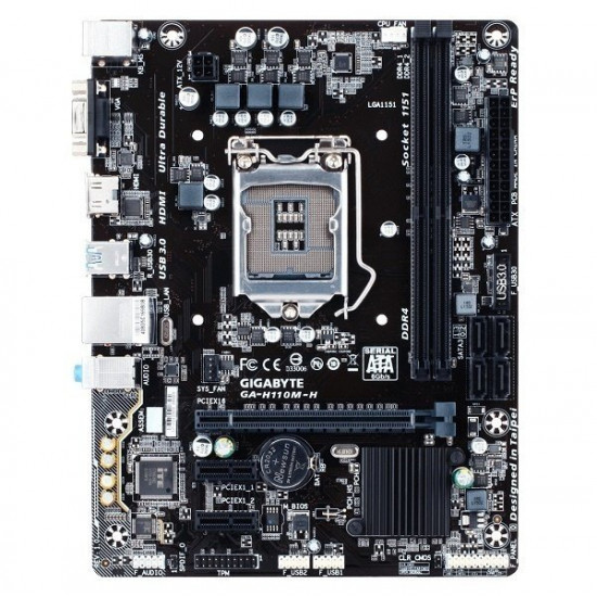 Материнська плата GIGABYTE GA-H110M-H (GA-H110M-H) Материнська плата GIGABYTE GA-H110M-H (GA-H110M-H)