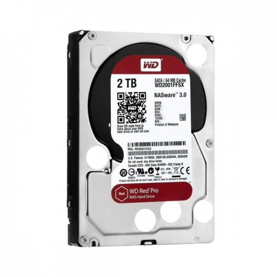 Жорсткий диск внутрішній WD 3.5 SATA 3.0 Red Pro 2TB (WD2002FFSX) Жорсткий диск внутрішній WD 3.5 SATA 3.0 Red Pro 2TB (WD2002FFSX)