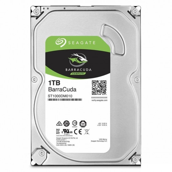 Жорсткий диск внутрішній SEAGATE HDD 3.5 SATA 3.0�000 ST1000DM010) </ span> </h2> <p> Диски <strong> BarraCuda </strong> - лідери ринку накопичувачів для настільних та портативних ПК за місткістю </p> <p> <em> </em> </p> <h2 > Характеристики <span> Внутрі