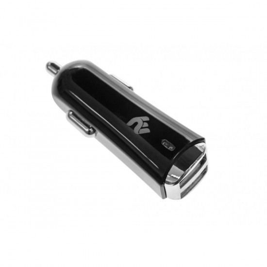 Автомобільний зарядний пристрій 2E Dual USB Charger 3.4A Black Автомобільний зарядний пристрій 2E Dual USB Charger 3.4A Black