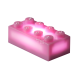 The designer of Light Stax with LED Regular illumination pink 1 el. 4x2 (LS-S11901-08) The designer of Light Stax with LED Regular illumination pink 1 el. 4x2 (LS-S11901-08)