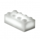 Конструктор Light Stax с LED подсветкой Regular белый 1 эл. 4x2 (LS-S11901-09) Конструктор Light Stax с LED подсветкой Regular белый 1 эл. 4x2 (LS-S11901-09)