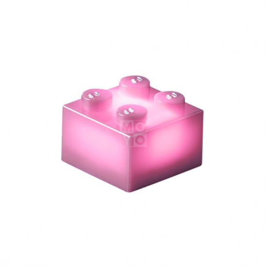 The designer of Light Stax with LED Regular illumination pink 1 el. 2x2 (LS-S11902-08) The designer of Light Stax with LED Regular illumination pink 1 el. 2x2 (LS-S11902-08)