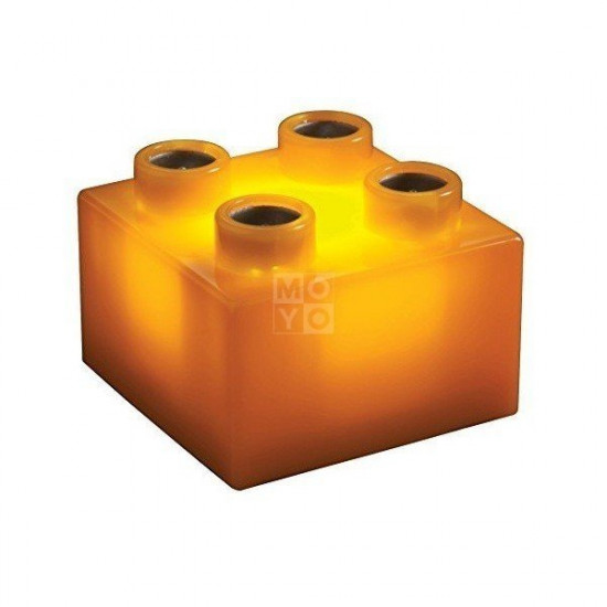 The designer of Light Stax with LED Junior illumination orange 1 el. 2x2 (LS-S11909-OG) The designer of Light Stax with LED Junior illumination orange 1 el. 2x2 (LS-S11909-OG)