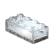Конструктор Light Stax с LED подсветкой Transparent белый 1 эл. 4х2 (LS-S11903-09) Конструктор Light Stax с LED подсветкой Transparent белый 1 эл. 4х2 (LS-S11903-09)