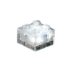 Конструктор Light Stax с LED подсветкой Transparent белый 1 эл. 2х2 (LS-S11904-09) Конструктор Light Stax с LED подсветкой Transparent белый 1 эл. 2х2 (LS-S11904-09)