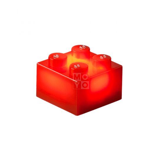 Конструктор Light Stax с LED подсветкой Regular красный 1 эл. 2x2 (LS-S11902-01) Конструктор Light Stax с LED подсветкой Regular красный 1 эл. 2x2 (LS-S11902-01)