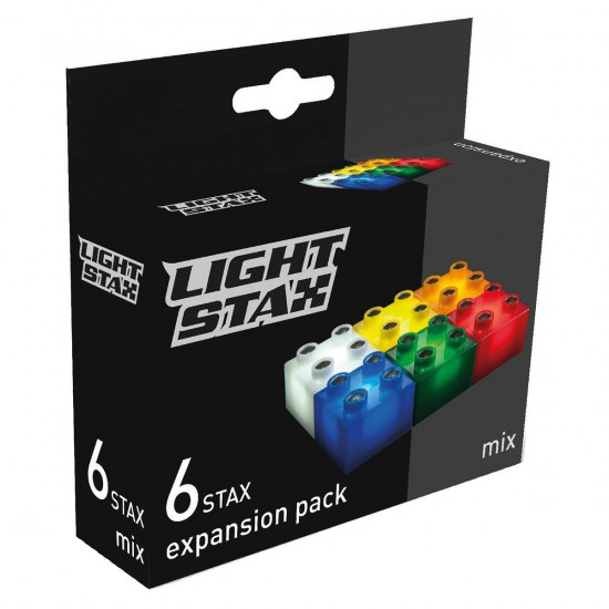 The designer of Light Stax with LED Expansion illumination multi-colored 6 el. 2x2 (LS-M04007) The designer of Light Stax with LED Expansion illumination multi-colored 6 el. 2x2 (LS-M04007)