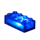 Конструктор Light Stax з LED підсвічуванням Transparent синій 1 ел. 4х2 (LS-S11903-03) Конструктор Light Stax з LED підсвічуванням Transparent синій 1 ел. 4х2 (LS-S11903-03)