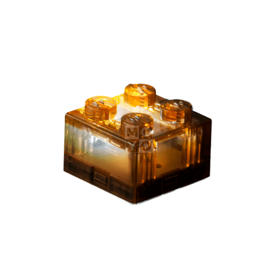 Конструктор Light Stax с LED подсветкой Transparent коричневый 1 эл. 2х2 (LS-S11904-06) Конструктор Light Stax с LED подсветкой Transparent коричневый 1 эл. 2х2 (LS-S11904-06)