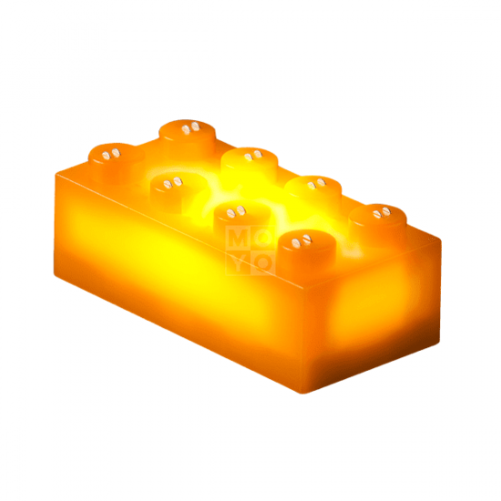 Конструктор Light Stax с LED подсветкой Regular оранжевый 1 эл. 4x2 (LS-S11901-05) Конструктор Light Stax с LED подсветкой Regular оранжевый 1 эл. 4x2 (LS-S11901-05)