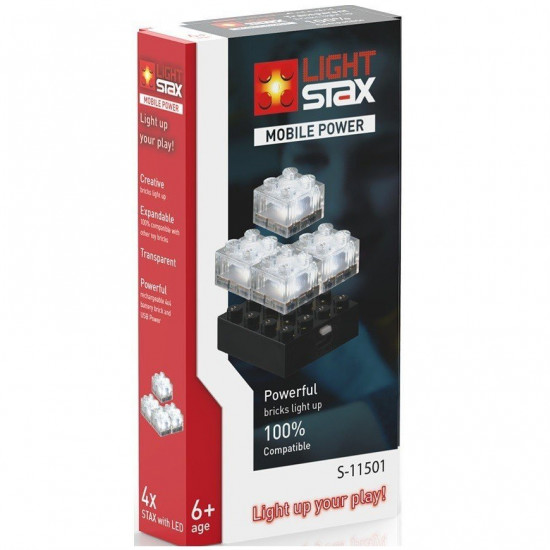 The designer of Light Stax with LED illumination of Mobile Power 4 el. (LS-S11501) The designer of Light Stax with LED illumination of Mobile Power 4 el. (LS-S11501)