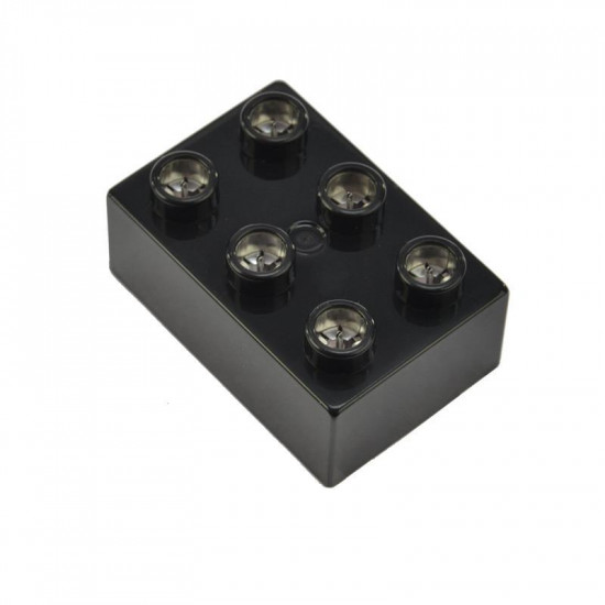 Конструктор Light Stax с LED подсветкой Junior черный 1 эл. 3х2 (LS-S11907-BK) Конструктор Light Stax с LED подсветкой Junior черный 1 эл. 3х2 (LS-S11907-BK)