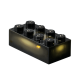 Конструктор Light Stax с LED подсветкой Regular черный 1 эл. 4x2 (LS-S11901-10) Конструктор Light Stax с LED подсветкой Regular черный 1 эл. 4x2 (LS-S11901-10)