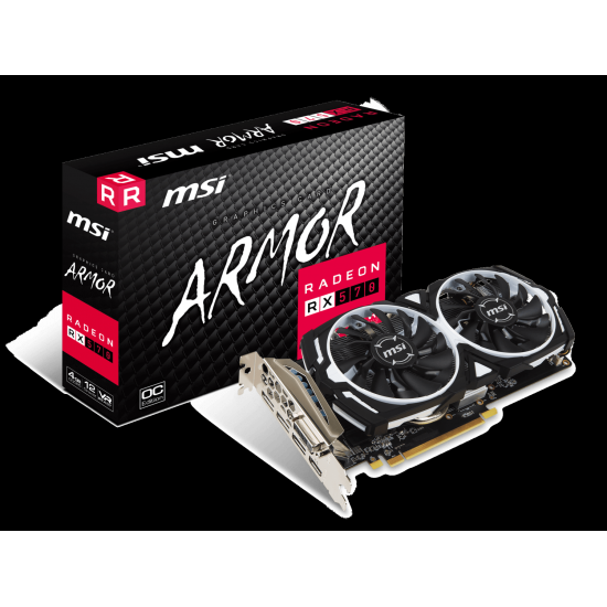 Video card MSI Radeon RX 570 4GB of DDR5 Armor OC (RX_570_ARMOR_4G_OC) Video card MSI Radeon RX 570 4GB of DDR5 Armor OC (RX_570_ARMOR_4G_OC)